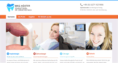 Desktop Screenshot of mkg-hoexter.de